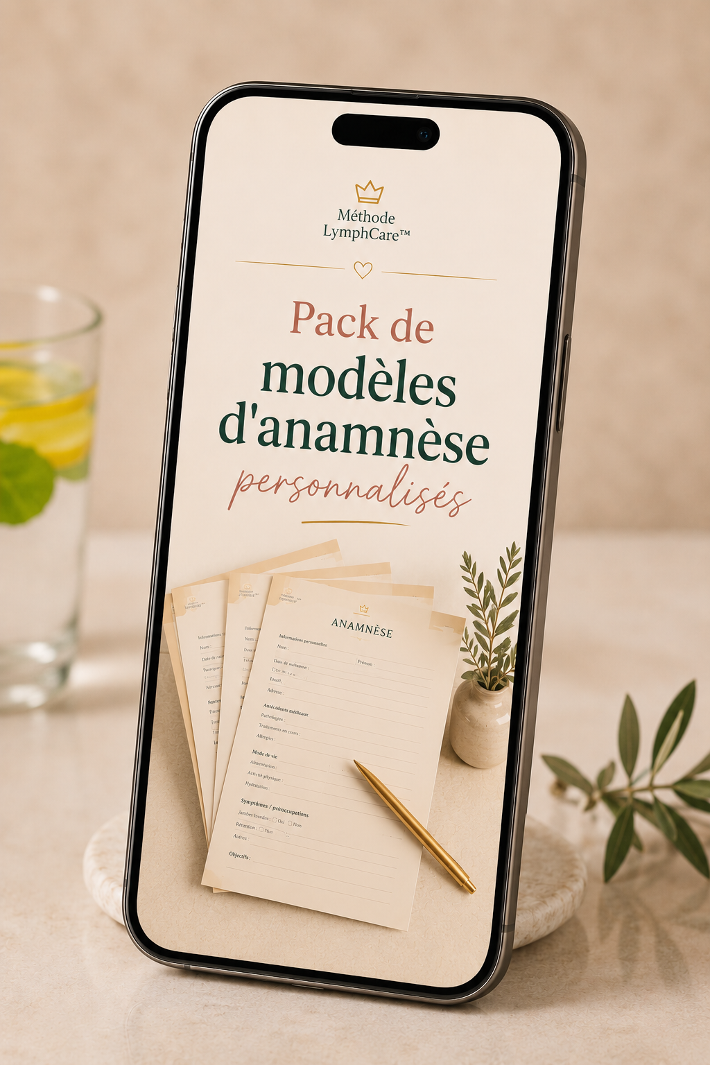 Pack Anamnèse LymphCare™