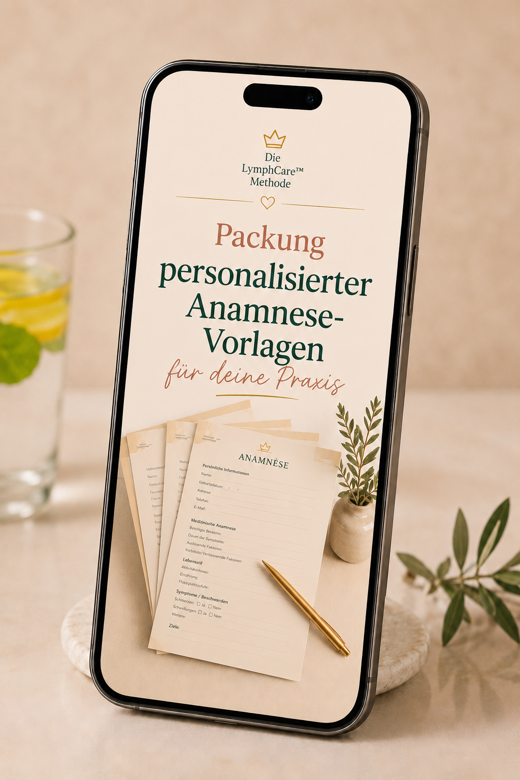 Anamnesebogen-Paket LymphCare™