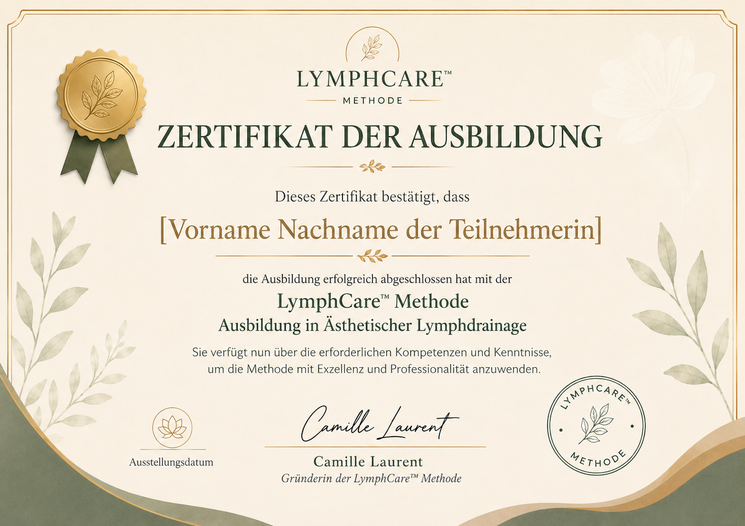 Zertifikat LymphCare™