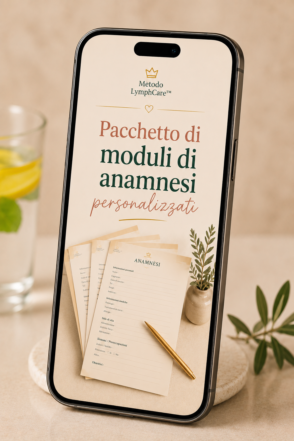 Pacchetto anamnesi lipedema LymphCare™
